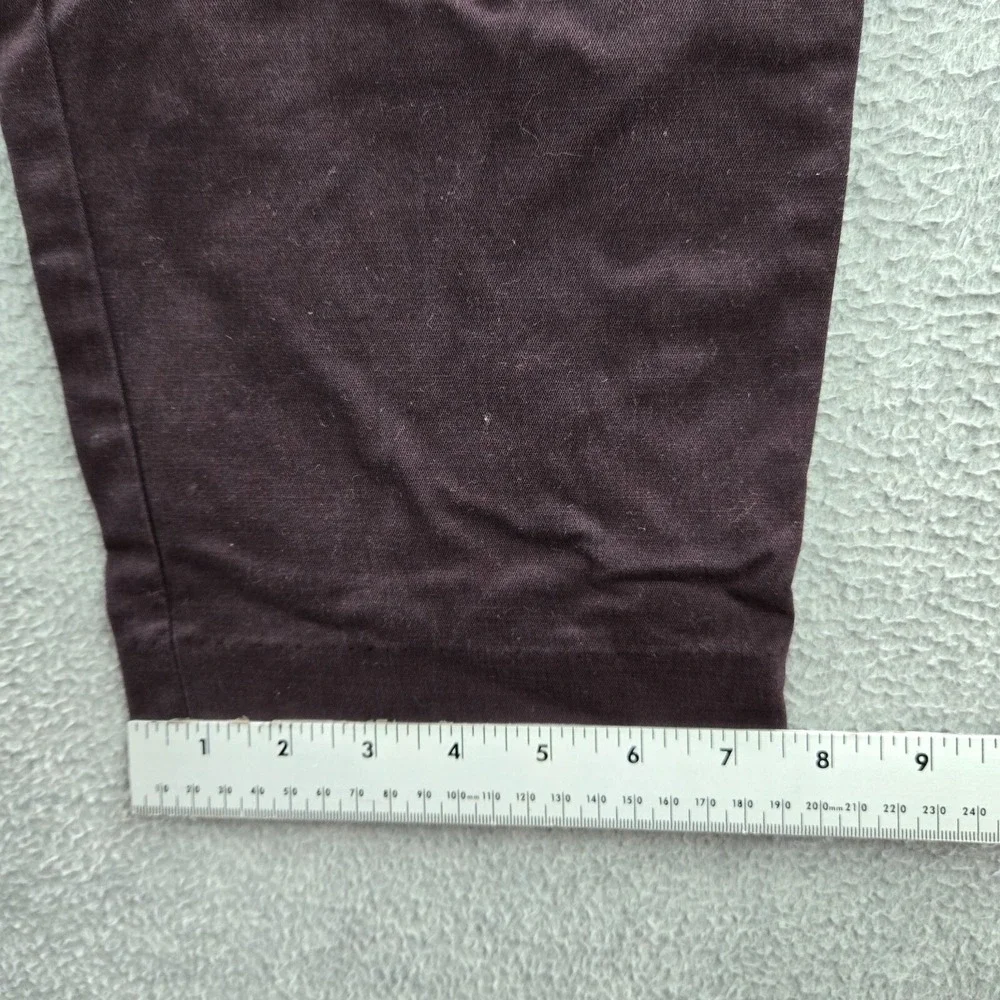 Banana Republic Men Pants 33x30 Purple‎ Chino Straight Mid Rise